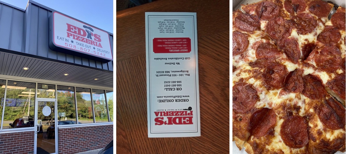 Edi's Pizzeria Menu