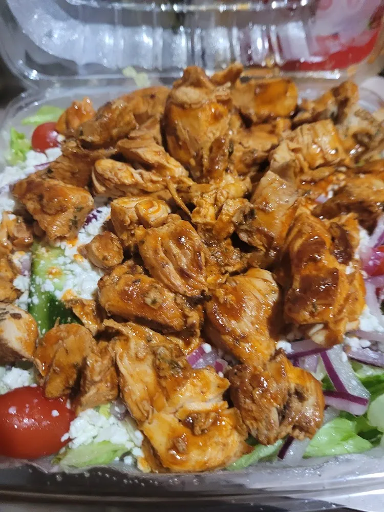 Buffalo Chicken Greek Salad
